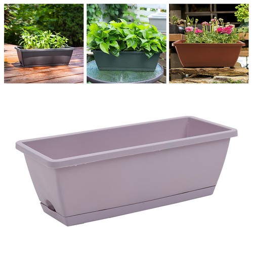 5pcs rectangle wooden planter - wooden,