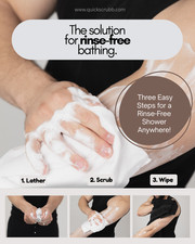 Quick Scrubb Rinse Free Bath