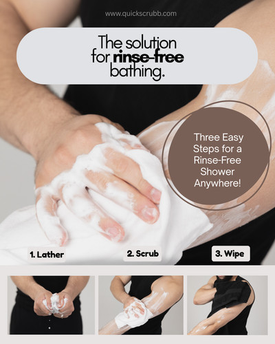 Quick scrubb rinse free - scrubb,