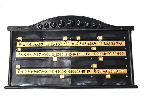 Snooker scoreboard player - snooker, 4