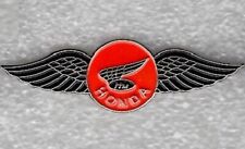 Honda Motorcycle pin badge. Double wing design. Metal. Motorbike . Flying wings