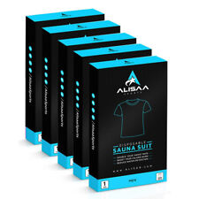 Pack of 10x Sauna T-Shirt Male Female Disposable Sweat Suit Fitness Gym Fat Loss