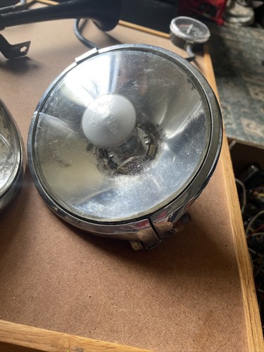 Vintage car headlights - vintage,