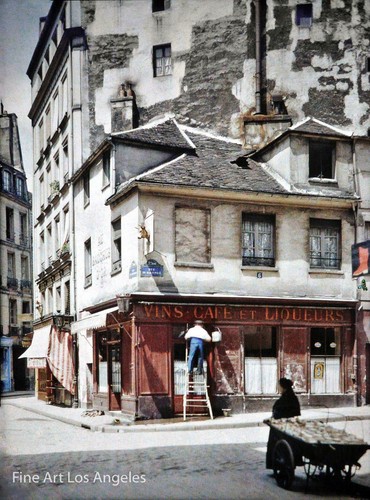 Autochrome photo paris - autochrome,