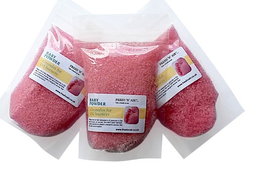Simmering granules for oil - simmering,