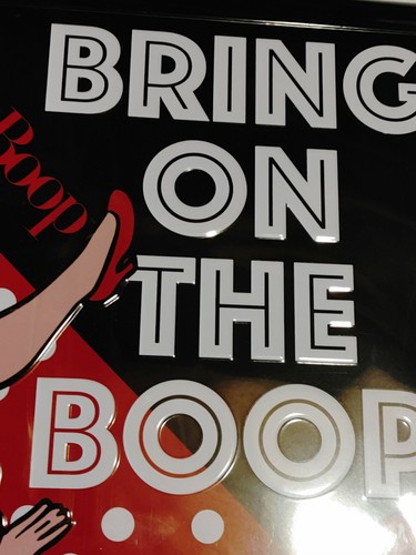 Betty boop tin sign wall - wall, art