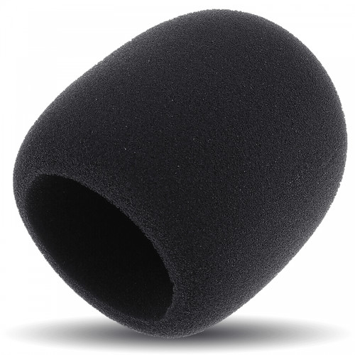 Soundlab black foam microphone - black,