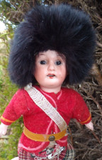 ANTIQUE ARMAND MARSEILLE 7 INCH DOLL IN COSTUME