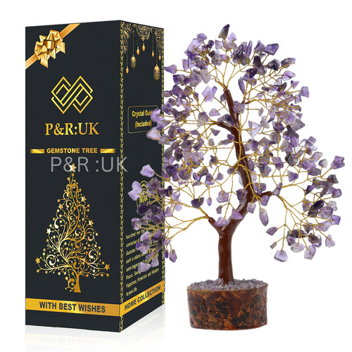 Amethyst crystal tree life - crystal, of