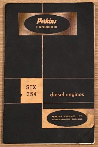 Perkins six 354 diesel - six, engine