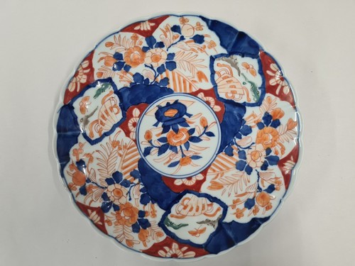 Japanese plate imari porcelain - plate,