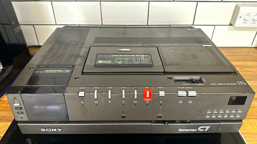 Sony c7ub betamax pal video - sony,