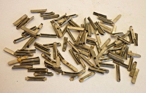 100 hornby dublo rail fish - x,