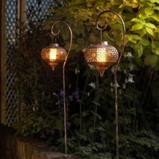 2x Solar Lantern Moroccan