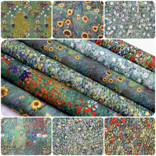 Gustav klimt outdoor fabric - gustav,