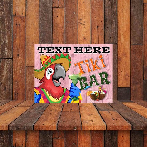 Parrot tiki bar theme - tiki,
