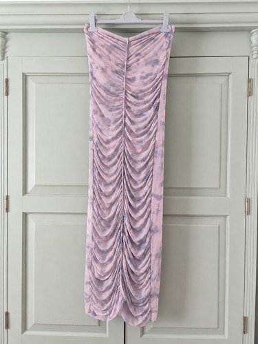 Zara mesh bodycon maxi dress - mesh,