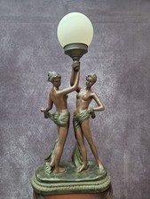 Vintage Art Deco Style Twin