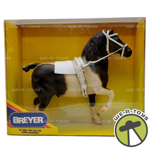 Breyer toby vaulting horse - toby-vaulting, and