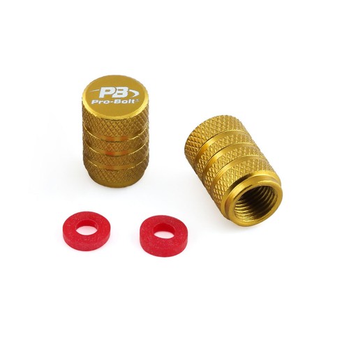 Valve caps dust - valve, gold