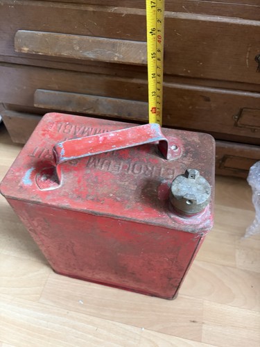 Vintage gallon petrol can - vintage,