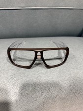Oakley Dispatch One Matte Rootbeer/Polished Clear Frame (No Icons)