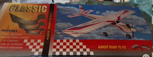 Classic trainer plane kit - classic, r.c.