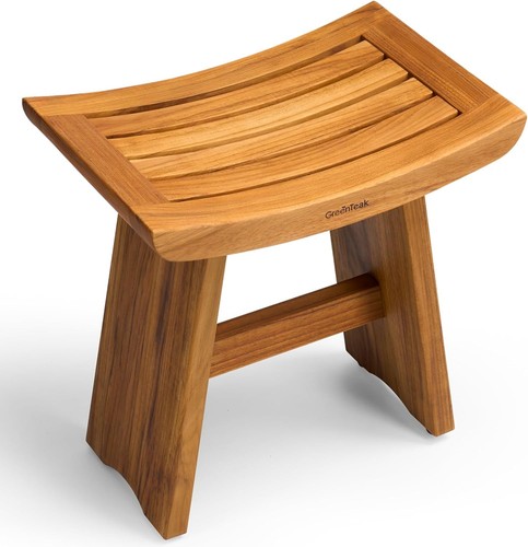 Premium teak shower bench - premium, 18"