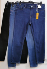 Ex M&S The IVY THERMAL High Waisted SKINNY LEG Added Stretch JEANS