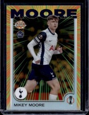 2024-25 Topps Chrome UEFA CC Mikey Moore #RR-3 Radiating Rookies SSP