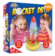 Lift-off - But How Steady Are Your Hands 3+years Fun Rocket Drop Game Board Game