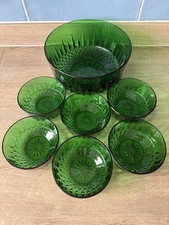 Vintage Retro Arcoroc Emerald