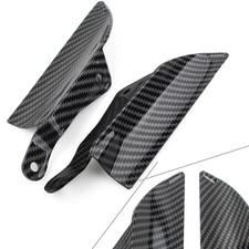 Front Headlight Side Fairing Cover Panel For 2006-2012 Daytona 675 Carbon Fiber