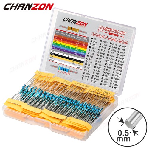 300pcs watt 1 - (60values),
