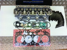 LAND ROVER DEFENDER 300TDI CYLONDER HEAD BUILT UP WITH VALVES-GASKETS-BOLTS-