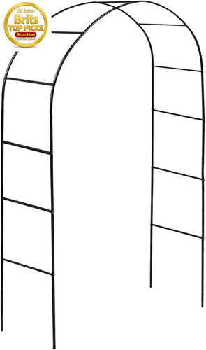 Metal garden arch arbour - metal,
