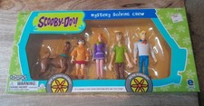 Vintage Scooby Doo Mystery Solving Crew Action Figure Set Cartoon Network Rare