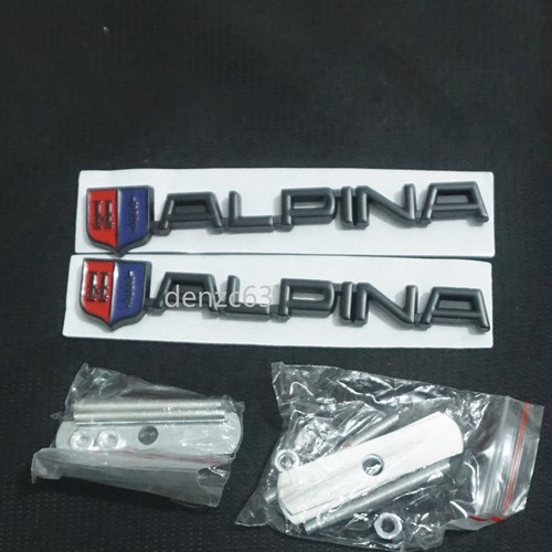 Black matte alpina - black,