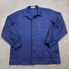 French Jacket Adult Large Blue