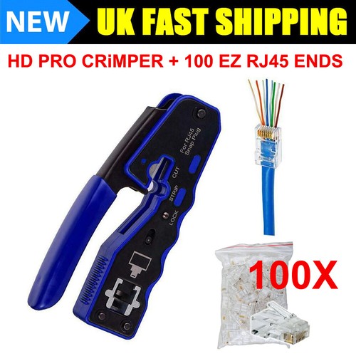 Rj45 pass through pro hd - ez,
