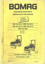 Bomag Tandem Vibrating Roller