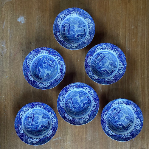 Spode blue italian breakfast - italian,