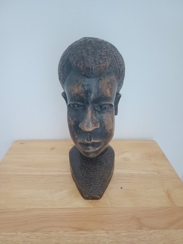 Vintage african ebony wood - african,