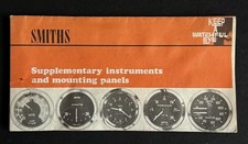 SMITHS AUXILIARY GAUGE MOTOR ACCESSORY DASHBOARD INSTRUMENTS SALES BROCHURE BOOK