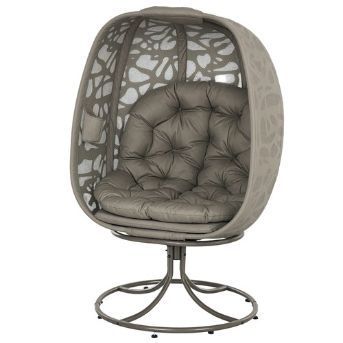 Outsunny foldable egg chair - outsunny,