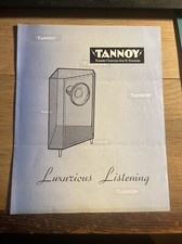 Tannoy Luxurious Listening