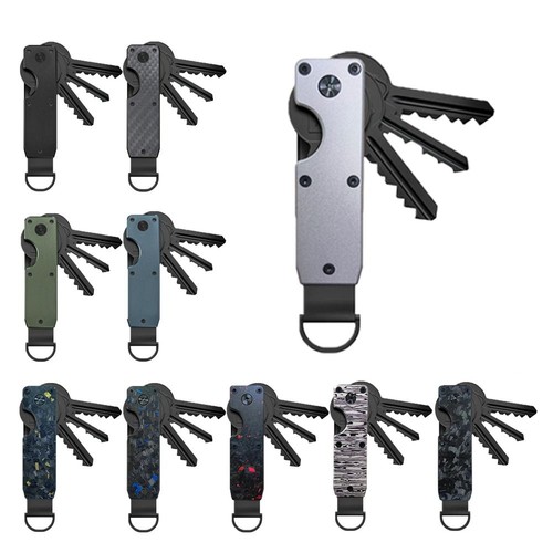 Metal key organizer with - key,