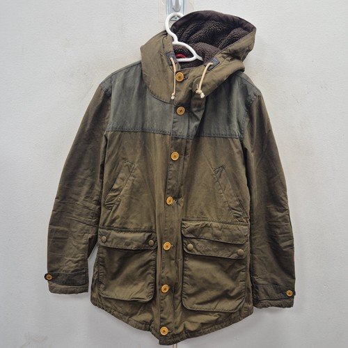 Barbour game parka wax - barbour,