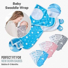 Pack Of 3 Baby Swaddle Wrap