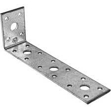 Corner Angle Bracket L shape Heavy Duty Right Metal Galvanised 2.5mm thick 